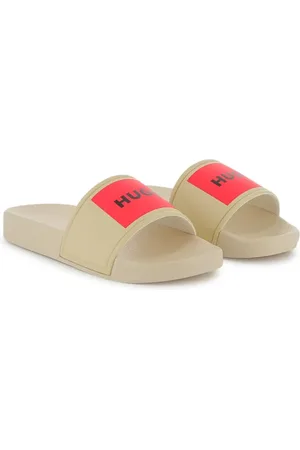 HUGO BOSS Logo-print slides