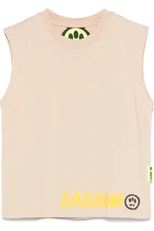 BARROW Logo-print tank top