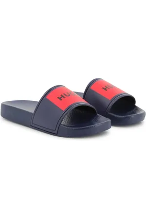 HUGO BOSS Logo-print slides