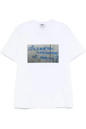 Msgm Graphic-print T-shirt