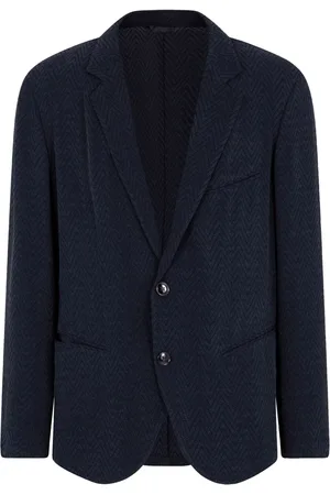 Giorgio Armani Chevron-pattern blazer