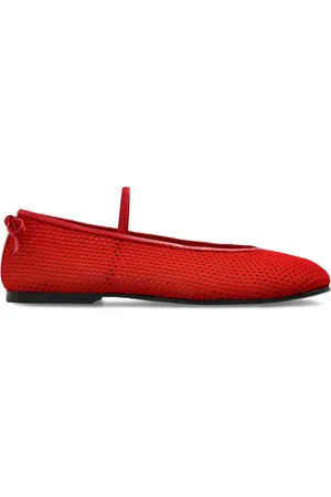 NODALETO Leather ballerina shoes
