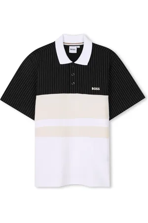 HUGO BOSS Logo-embroidered cotton polo shirt