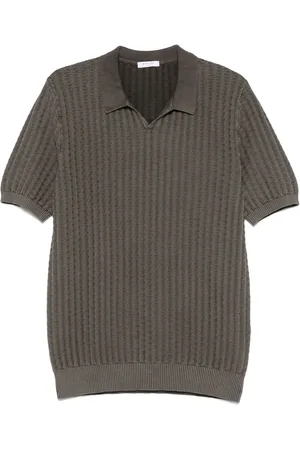 Boglioli Knitted polo shirt