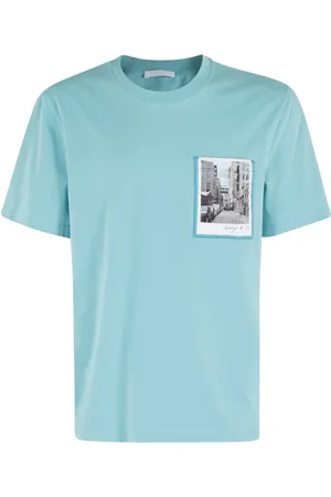 Helmut Lang Graphic-print cotton t-shirt