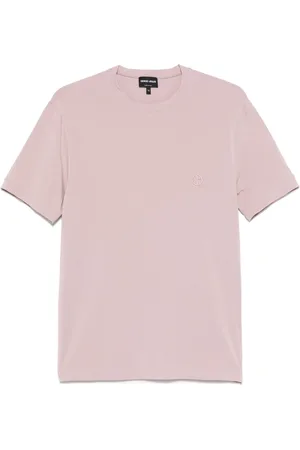 Giorgio Armani Logo-embroidered T-shirt