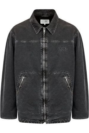 Maison Margiela Numbers-motif denim jacket