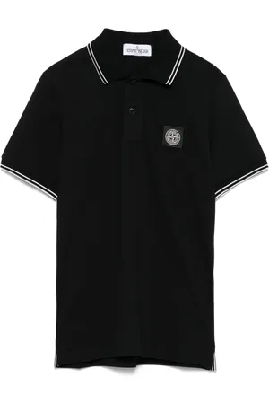 Stone Island Compass-patch polo shirt
