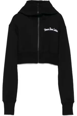 VERSACE Cropped hoodie