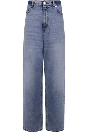 haikure High-waist straight-leg jeans