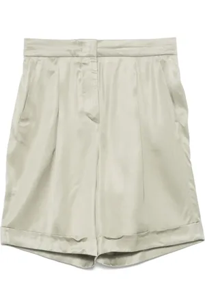 PESERICO SIGN Satined shorts