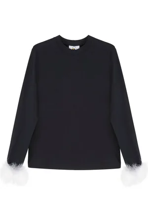Sleeper Feather-detail T-shirt