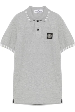 Stone Island Compass-patch polo shirt