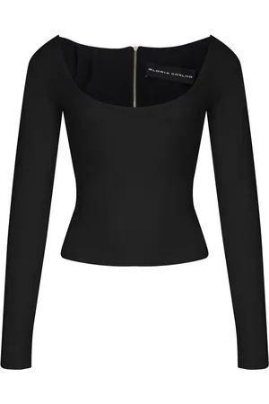 Gloria Coelho Scoop-neck top