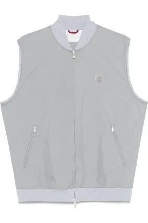 Brunello Cucinelli Logo-print gilet