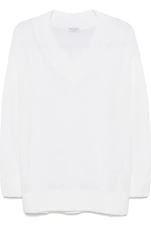 Brunello Cucinelli Sequin-detailed sweater