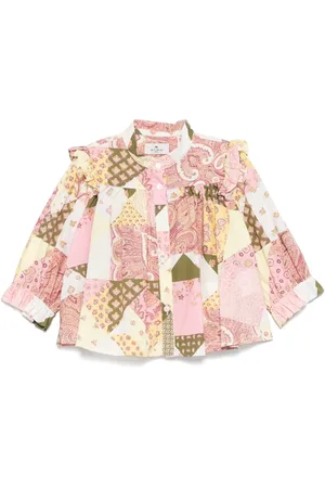 Etro Patchwork-print blouse
