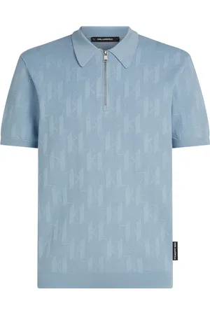 Karl Lagerfeld Monogram short-sleeve polo shirt