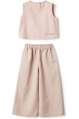 Il gufo Striped trousers (set of two)