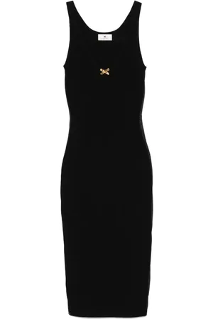 Elisabetta Franchi Bow-detailed midi dress