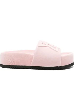 vic matiè Logo-debossed slides