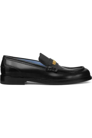 VERSACE Leather loafers