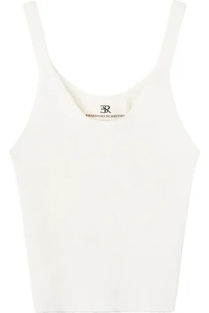 ERMANNO SCERVINO Ribbed tank top