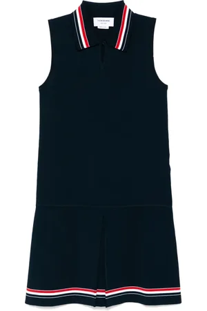 Thom Browne Tennis polo-collar dress
