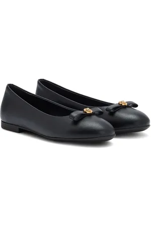 VERSACE Gianni Ribbon ballet flats