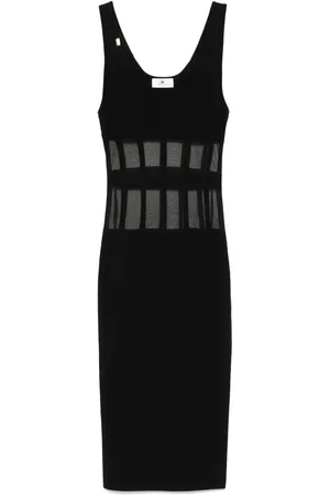 Elisabetta Franchi Corset-cuts midi dress