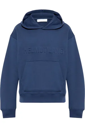 Helmut Lang Logo-embossed hoodie
