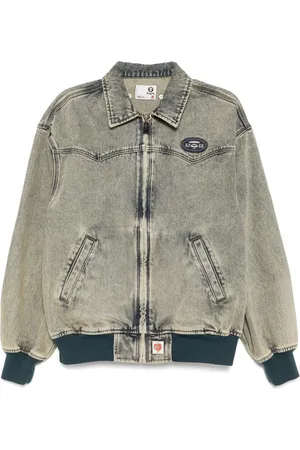 A Bathing Ape AAPEUNVS zip-up jacket