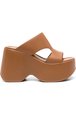 vic matiè 100mm cut-out sandals