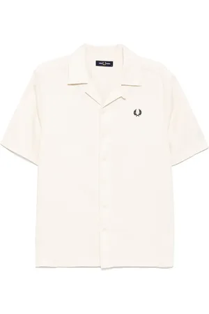 Fred Perry Piqu?? revere-collar shirt