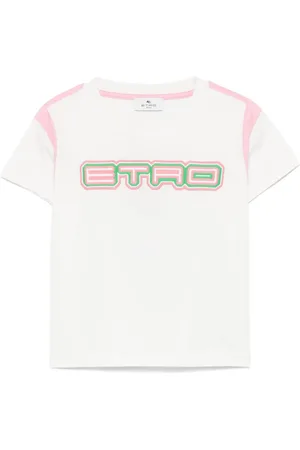 Etro Logo-embroidered T-shirt