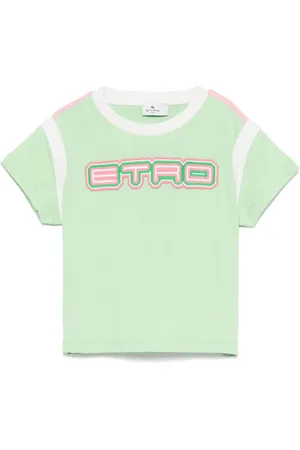Etro Logo-patch T-shirt
