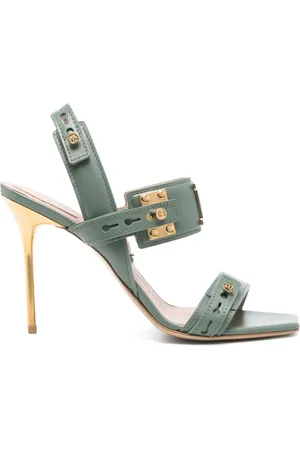 Balmain 100mm B-logo sandals