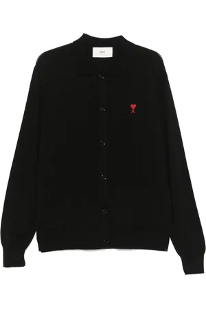 Ami Ami de Coeur-embroidered cardigan