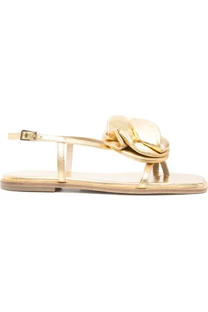vic matiè Metallic sandals
