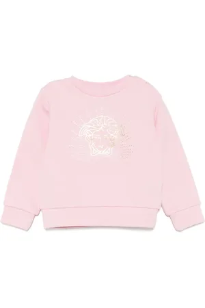 VERSACE Logo-print sweatshirt