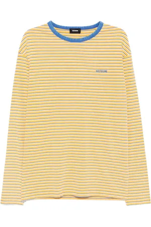 We11 Done Logo Striped t-shirt