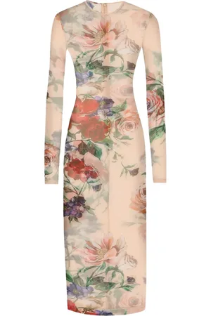 Dolce & Gabbana Floral-print midi dress