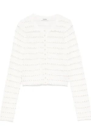 Sandro Stud-embellished cardigan