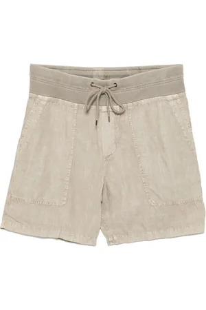 James Perse Utility linen shorts