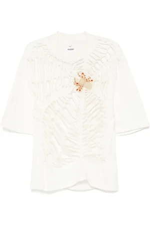 DOUBLET Protein spider web T-shirt