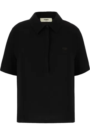 Fendi Silk polo top
