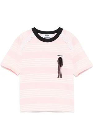 Msgm Striped T-shirt