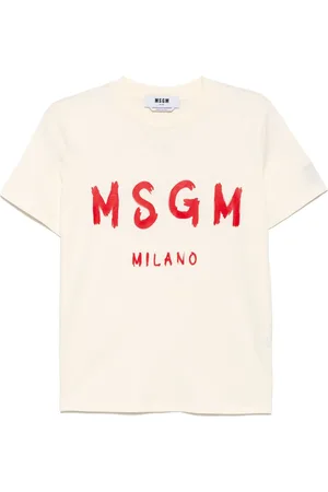 Msgm Logo-print T-shirt