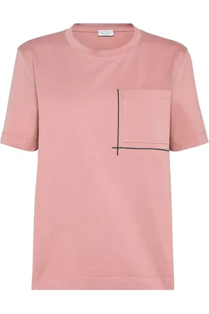 Brunello Cucinelli Monili-embellished T-shirt