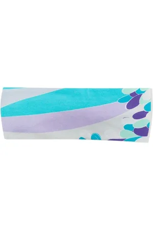 PUCCI Junior Abstrcat-print headband